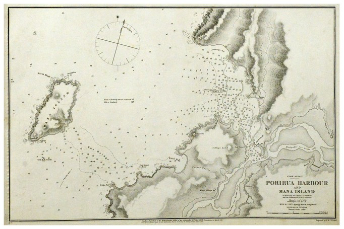 1858_Chart_Porirua_Harbour_and_Mana_Island_CMS