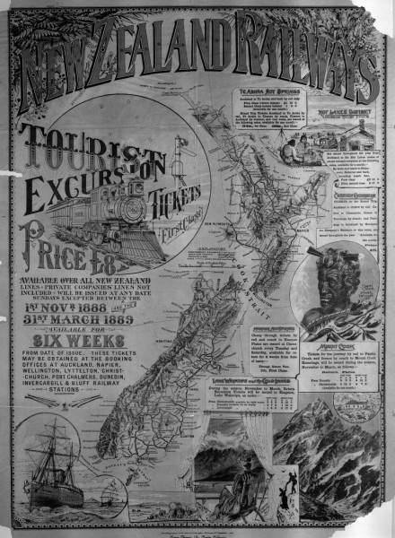 1888-1889_Tourist_Excursion_Tickets_First_Class_NZ_Railways-poster_CMS